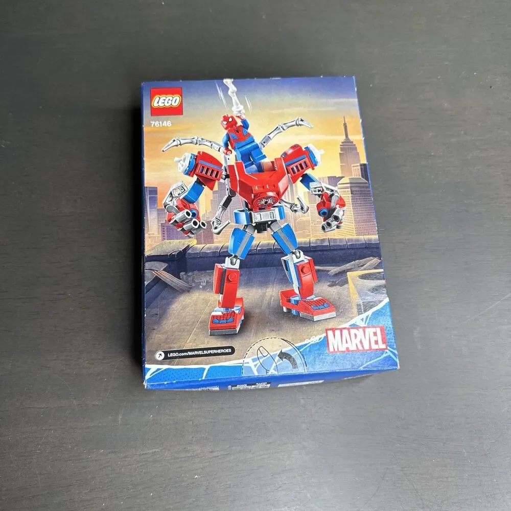 76146 LEGO Marvel Super Hero Spider-Man Mech New Box Retired